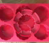 Brand new Tupperware silicone mould and cutter