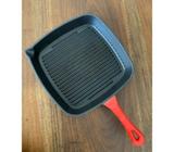 Red cast iron Pan