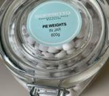 Pie weights in Jar