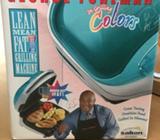 George Foreman Grill in grilling colours. Brand new in box