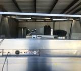 Roband 4 tray Bain Marie with heat lights