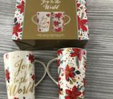 2 x Christmas Mugs