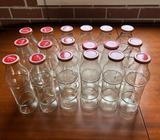 glass jars with lids