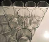 10 Glass tumblers
