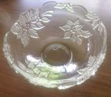 Mikasa Canapé Tray and Bowl, Festive Poinsettia range