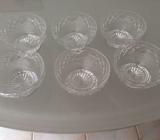 Crystal Dessert dishes