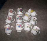 China Cups Floral x 11 assorted designs $5 Each