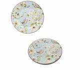 White Rose Dessert plates 20cm