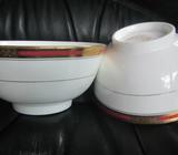 crown noritake x2 bowl bowls fine porcelain dinnerware kitchen