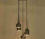 New five dome nickel hanging pendant ceiling lamp