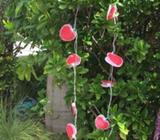 Heart lantern lights x 6. $10 for lot