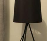 Black lamp x 2