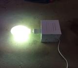 Hanging Mercury lamps x 2