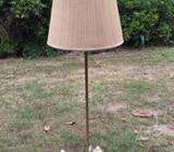 1950s European brass extendable lampshade