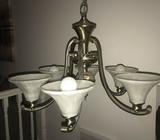 5 lamp Chandelier