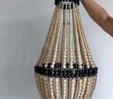 Beaded chandelier