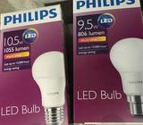 LED Bulbs Brand New Unused Philips 10.5w E27 Warm white x 54 Available