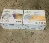 2x atom 13w warm white LED downlights