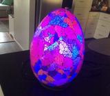 Lamp dome shaped ( changes colours )