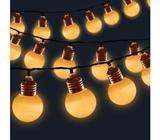 Christmas Festoon Lights String 50 LED Globes 8 Modes Great Deco