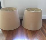 Cream light shade x 2