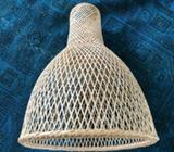 Rattan lamp shade
