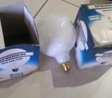 2 large 10cm spherical light globes