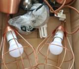 Beautiful hanging lights brand new condition