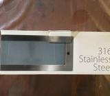 Brick light 316 stainless