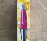 Glitter Lava Lamp Silver with Pink glitter lava