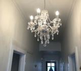 Plastic Crystal Chandelier