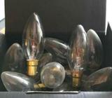 24 x Small Bayonet Candle Light Globes Chandelier am