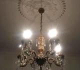 Real Crystal Chandelier