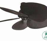 Beacon lighting Tahitian fan dark coffee