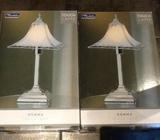 Touch lamps x2 chrome
