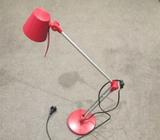 Red Ikea lamp