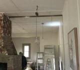 Designer lighting Luci brand total of eight 5 sing. 1 triple