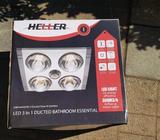 Heller 3 in 1 ducted bathroom essential