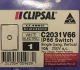 Clipsal classic c2000 single gang switch