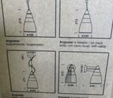 ARGOSTAR LIGHT PENDANTS BRAND NEW