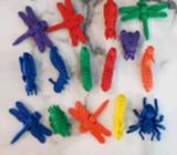 20 x rubber insects - gorgeous!