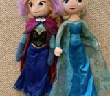 Frozen - Elsa and Anna Soft Toys