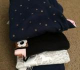 4 x girls jumpers size 7 & 8 AS NEW!