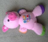 pink fischer price learning pig