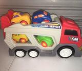 Boys toy car carrier