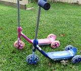 Razor 3 wheeled scooters