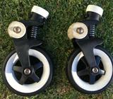 bugaboo bee 3 stroller replacement swivel wheels pair pram