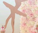 Ballerina stand with stand