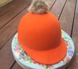 Pom Pom Wool cap size 5-6 years old