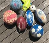 Balls - various small - and working bug catcher